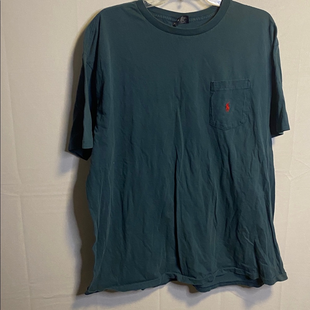 Ralph Lauren Teal Crew Neck Tee